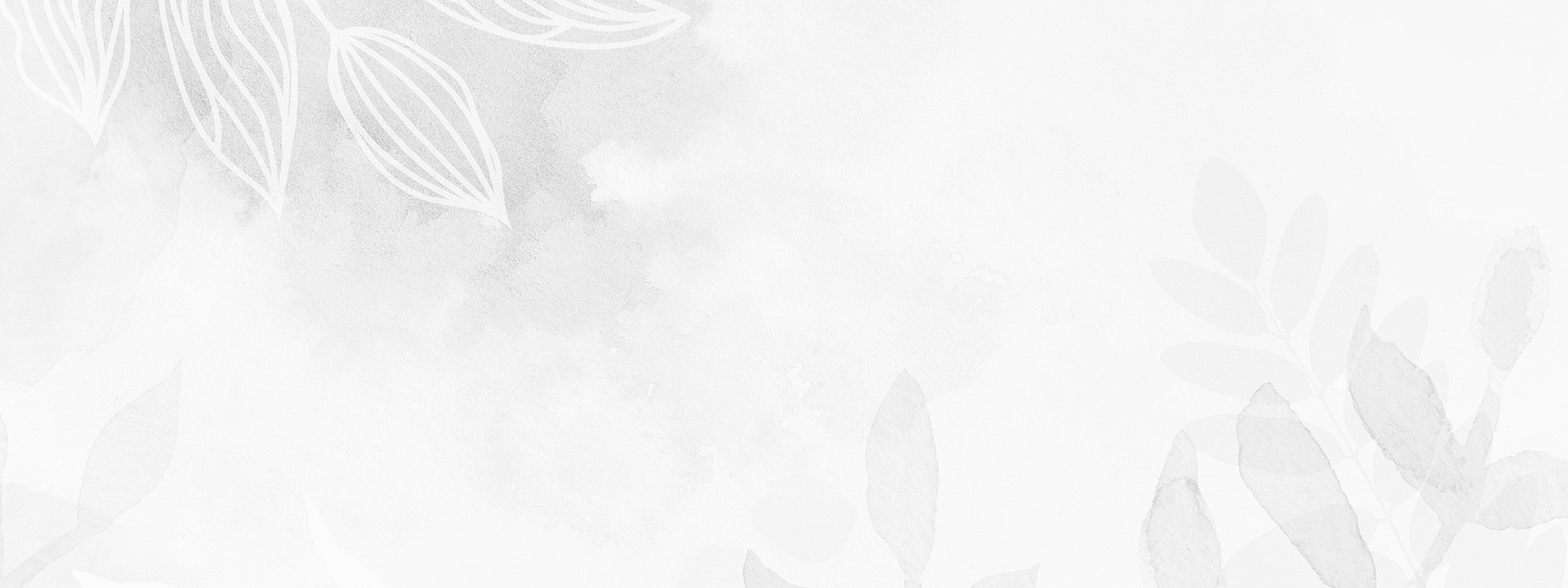 Abstract gray background with leaf outlines.