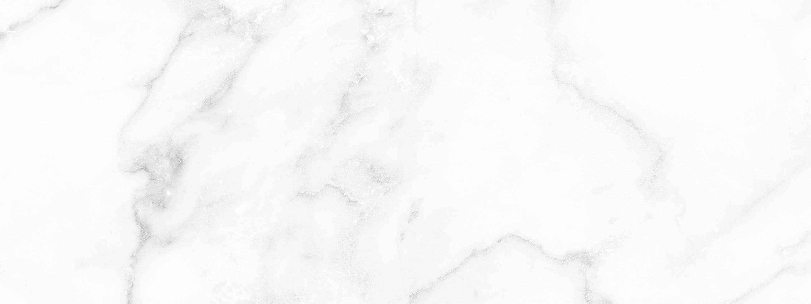 White marble texture with subtle gray veins.